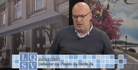 Entrevista al defensor del Pueblo a cargo Jorge Henn