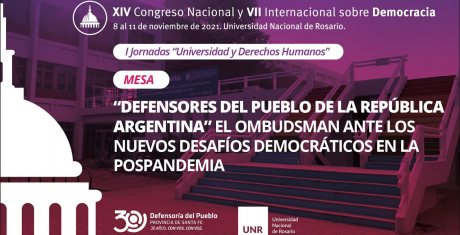 XIV Congreso Nacional y VII Internacional sobre Democracia - 10/11/21