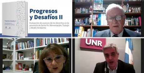 Presentación libro "Progresos y desafíos II: evaluación de los avances de los Derechos en la Pro..."